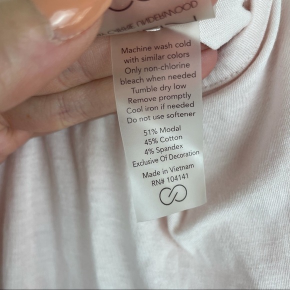 Calia baby pink threaded tank - Picture 5 of 7